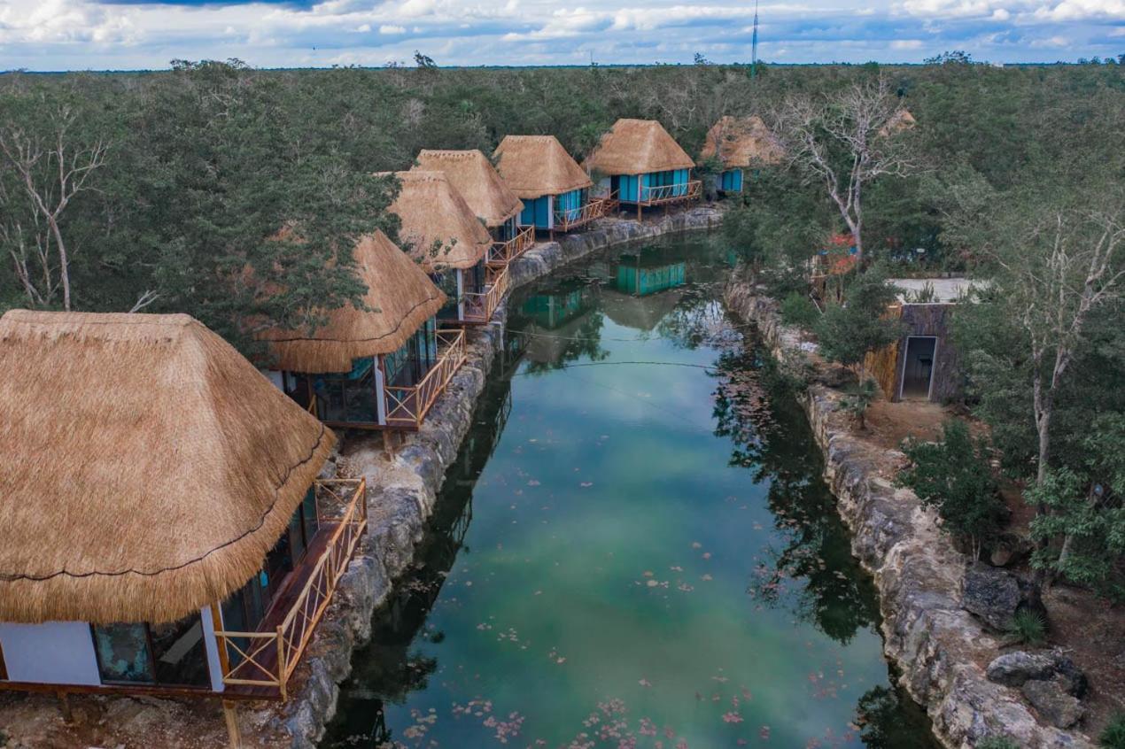 Zamna Eco-Lodge Tulum Esterno foto